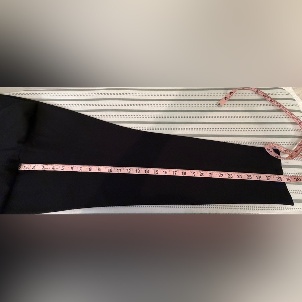 CAbi Black Faux Leather Panel Pants - Picture 10 of 12
